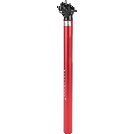 LUNJE Mountainbike-Sattelstütze, verstellbar, Aluminiumlegierung, 30,9 x 400 mm, Rot (1/5)
