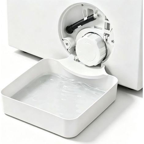 Bandeja universal para recoger agua de lavadoras de carga frontal, bandeja impermeable (1 unidad) (1/5)