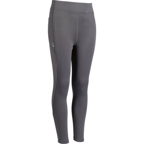 11/12 anni, Bleu marine 6900: Pantalon d'équitation complet renforcé de silicone pour fille, modèle Alice Kids (1/5)