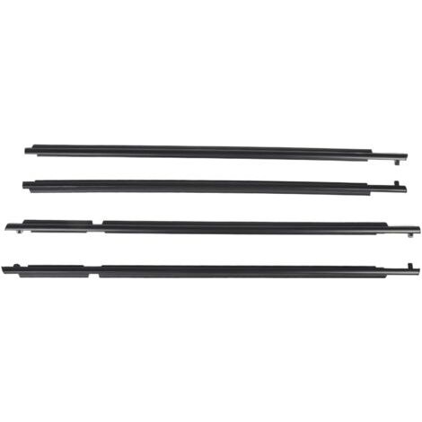TONYSA Kit de joints d'étanchéité de fenêtre, 4 pièces, 75720 42030, noir, étanche, robuste, ceinture pour RAV4 (1/5)