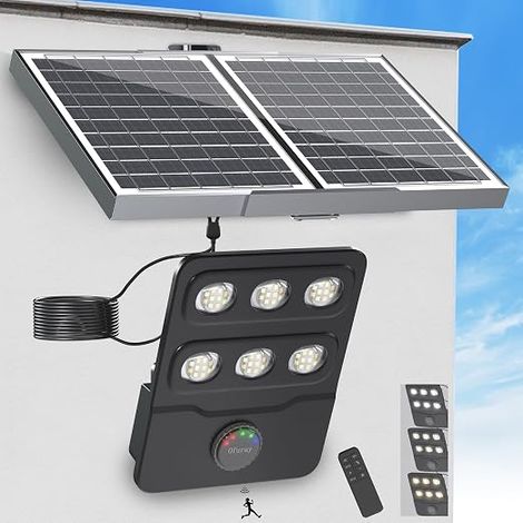 Solar Floodlight with Motion Sensor, 1 Pack (1/5)