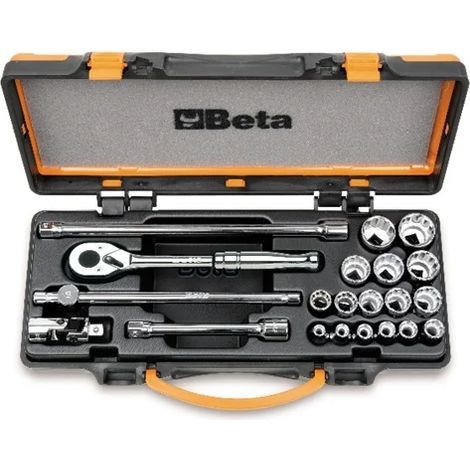clé à douille et jeu d'accessoires 1/2 beta 920as/mbm-c21 - 21