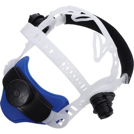 Support de Casque de Soudage Réglable avec Boutons Latéraux Bandeau Tissu Lavable, Appui Plastique Multipoint, Démontage Facile (1/5)
