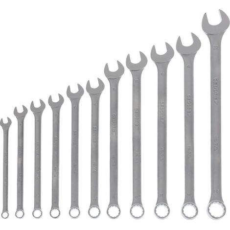 Jeu de clés mixtes Gedore, extra longues, 11 pièces de 8 à 22 mm (1/5)
