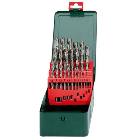 METABO HSS-G-Bohrerkassette-SP, 25-teilig (627154000)