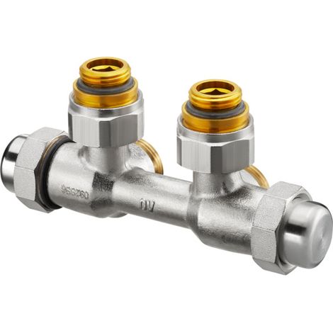 OVENTROP Anschlussarmatur Multiflex FQ Eck Rechtsanschluss, G 1/2 AG x G 3/4 Eurokonus, 1015875 (1/2)