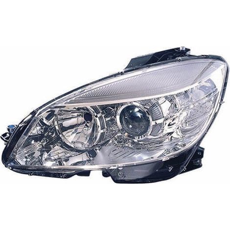 Phare avant gauche H7/H7 Mercedes Classe C W204 phase 1 2007-2011