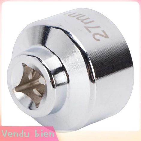 Clé À Douille Pour Filtre À Huile - 27 Mm - Acier Crv - Entretien Automobile - 1 Pièce (1/4)