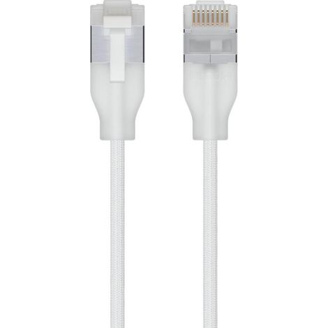 Ubiquiti UACC-Cable-Patch-EL-C6A-15M-W cable de rojo Translúcido, Blanco Cat6a (1/3)