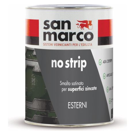 No-strip smalto per superfici zincate ardesia lt 0,75