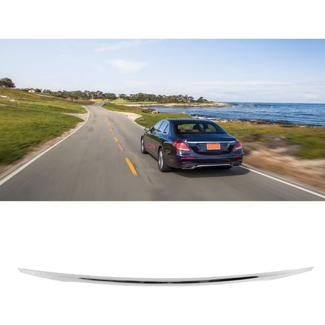 Ersatz-Kofferraumdeckelleiste, galvanisiert, für Mercedes-Benz E-Klasse W213 (Vor-Facelift) 2017-2020, Teilenummer 2137570000 (Übergröße)