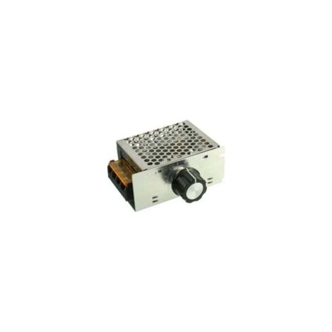 4000W Hochleistungs-SCR-Elektronik-Spannungsregler 220V AC Motordrehzahlregler Dimmer Thermostat - Crezuo (1/4)