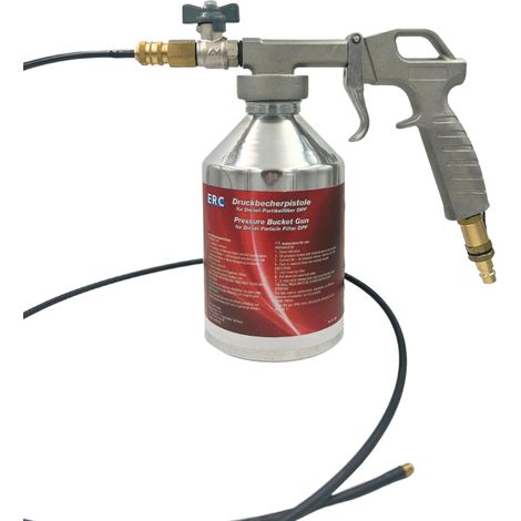 Pistolet à pression ERC DPF 4 bars nettoyage filtre à particules (1/3)