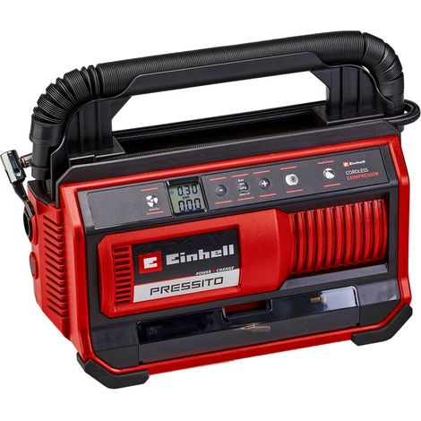 COMPRESSORE PORTATILE A BATTERIA 'PRESSITO 18/25'  18 V - 11 bar  - EINHELL