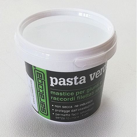 Saratoga 450gr pasta verde per giunti e raccordi filettati (1/4)