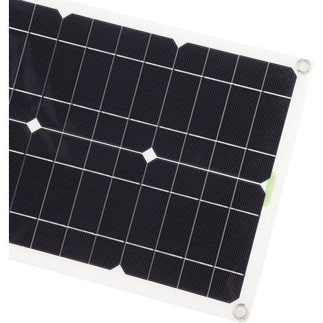 Panneau solaire monocristallin 250 W avec contrôleur, double port USB, charge 12 V, 24 V, 48 V, taux de conversion élevé pour camping-car. (1/5)
