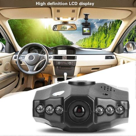 2,5-Zoll-Auto-DVR-Kamera, Dashcam, Fahrzeug-Videorekorder, Armaturenbrettkamera mit Infrarot-Nachtsicht, Überwachungskamera für die Fahrt. (1/4)
