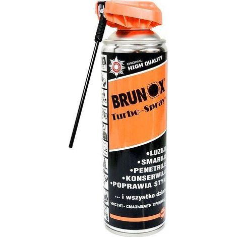 Brunox Turbo Spray transparent 500 ml entretien voiture
