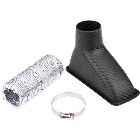 Imbuto di aspirazione aria universale per auto, resistente, ampiamente utilizzato, paraurti turbo, facile da usare, accessori per uomo (1/5)