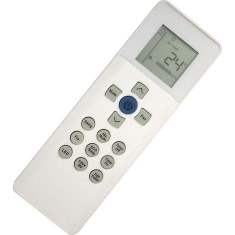 Télécommande de Climatisation Universelle Compatible - Remplacement pour Modèles Spécifiques et Séries Similaires, Installation Facile (1/4)