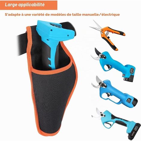 Electric Pruning Shears Cover with Adjustable Belt Bag for Cordless Pruning Shears Batteries Mobile Water Glass (1/4)