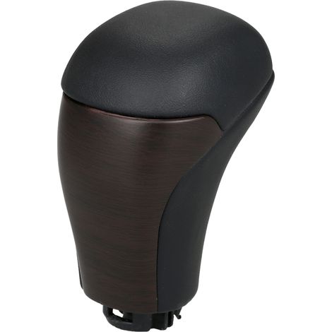 Pommeau de levier de vitesse automatique, pommeau de levier de vitesse de voiture en bois noir de remplacement pour Toyota Highlander Land Cruiser Prado 150 FJ150 2018 2019 2020 (1/5)