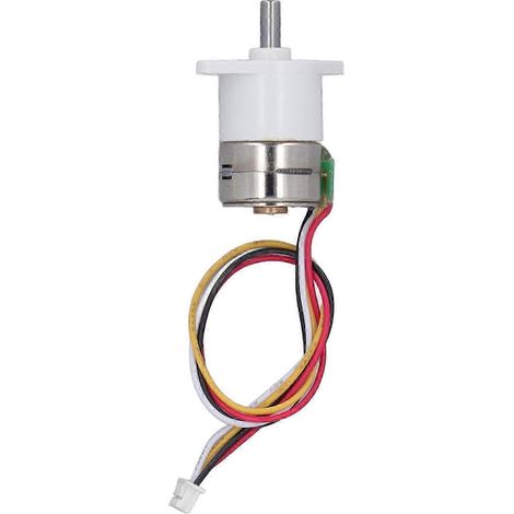 Hochpräziser bürstenloser Schrittmotor, 12 V DC, 2-phasig, 4-adrig, Metallgetriebe, hohes Drehmoment, niedrige Drehzahl, Metallzahnräder für Heimwerkerprojekte (1/4)
