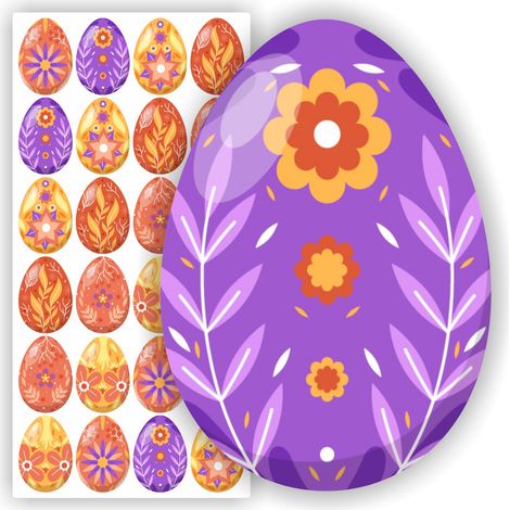 Foglio di adesivi - Pasqua (1/5)