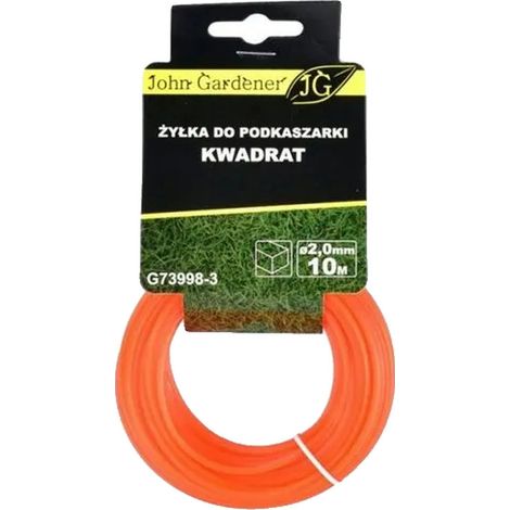 Hilo de desbrozadora cuadrado de 2,0 mm x 10 m (20/240) (1/2)