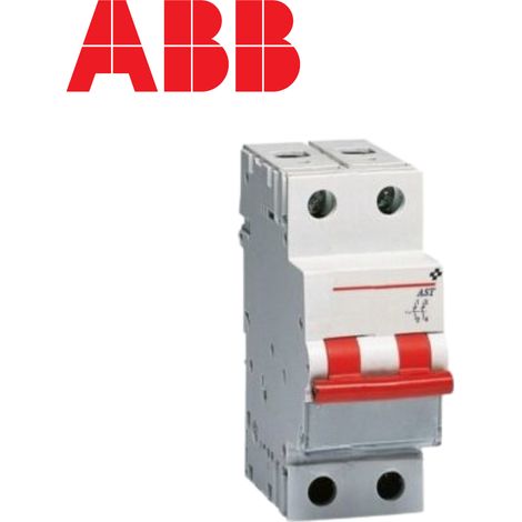 Interrupteur sectionneur bipolaire - 2NO - 80A - 415 V AC