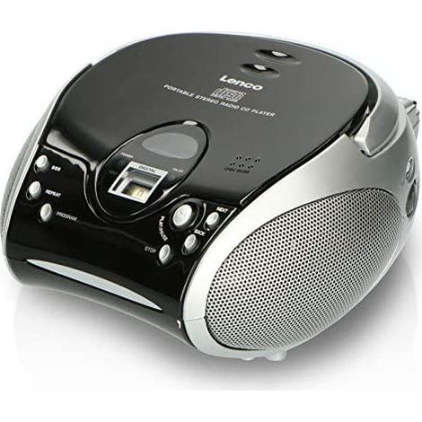 Lenco SCD-24 black/silver