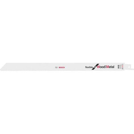 Bosch 2x Säbelsägeblatt S 1222 VF Flexible for Wood and Metal - 2608656043
