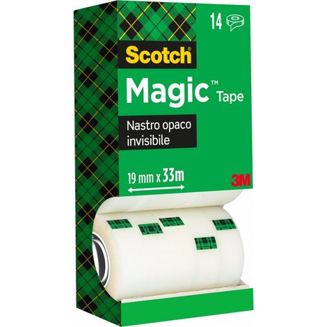 Scotch 8-1933R14TPR pellicola adesiva da copertura Trasparente 19 x 33000 mm (1/4)