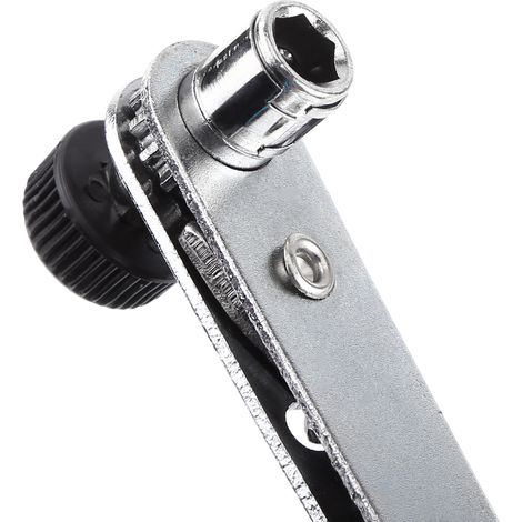 Poignée de clé à cliquet 1/4" pour embouts de tournevis ou douilles - Outil pratique (1/5)