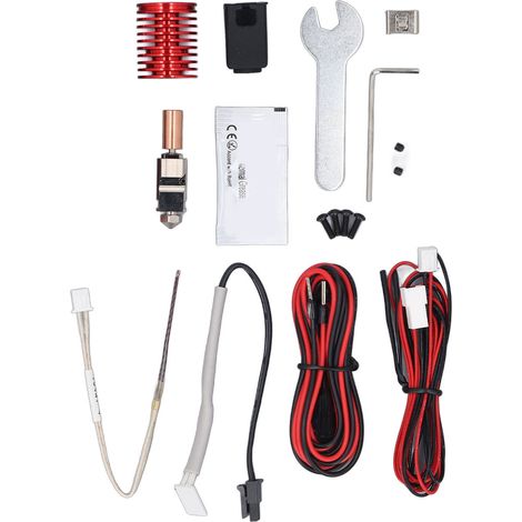 Kit Hotend d'imprimante 3D 24V 60W, Extrusion de radiateur résistant aux hautes températures, extrémité chaude (1/5)