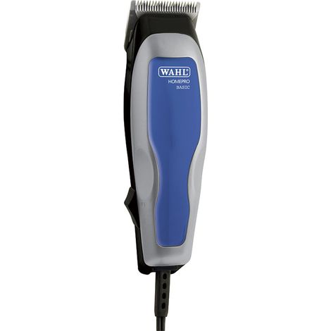 CORTAPELOS WAHL HOME PRO BASIC - CUCHILLAS ACERO CARBONO AUTO AFILABLES - 4 PEINES GUÍA - FUNCIONA CON CABLE - PEINE + TIJERAS + ACEITE (1/3)