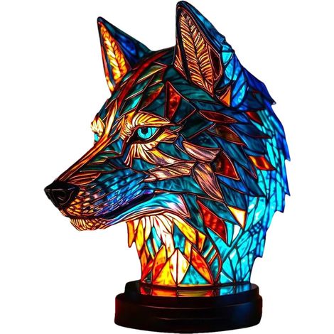 Lampe Mignonne - Lampe de Nuit Lion - Veilleuse Animale pour - veilleuses (1/5)