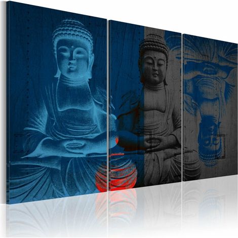 Tableau bouddha - 90 x 60 cm (1/4)