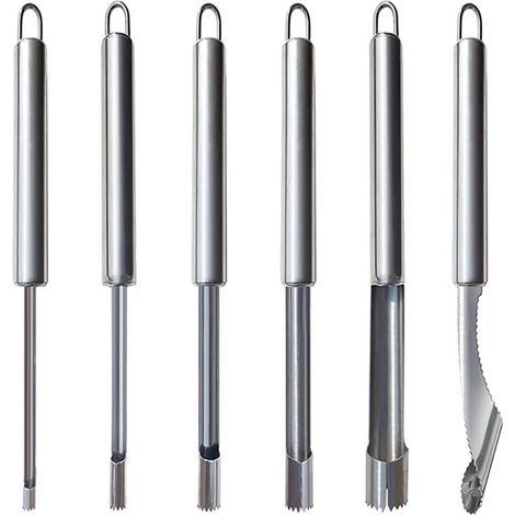 Colador acero inoxidable plateado para frutas y verduras – Multifuncional, escurridor de cocina (1/5)