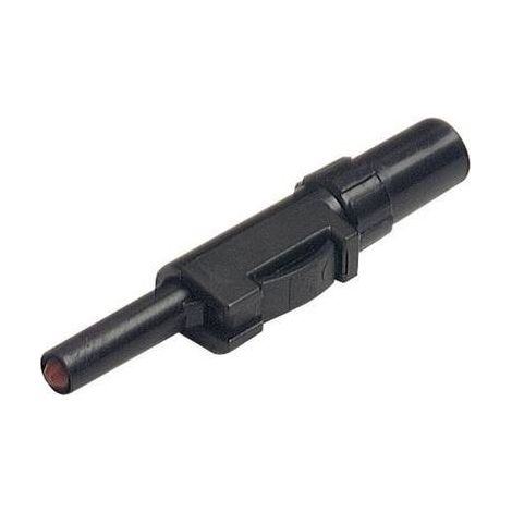 SKS Hirschmann SLS 20 B Spina da laboratorio Spina dritta Ø perno: 4 mm Nero 1 pz.