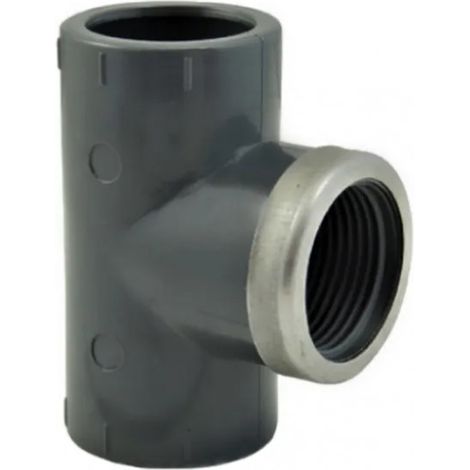 Te 90° filettato FF 20/15x21/20