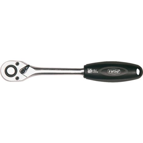 LLAVE CARRACA REVERSIBLE 1/4"-145mm 72 DIENTES. SISTEMA LOCKSYSTEM. (1/2)