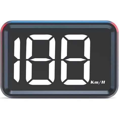 GPS-HUD-Digitaltacho für Auto und Motorrad, HD-LED-Zubehör KM/H