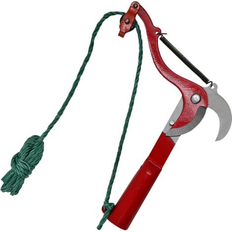 1pièce Sécateur De Jardinage Ergonomique Avec Corde Outil De Pratique Pour Élagage Économie Effort Pour Arbustes Et Branches (1/5)
