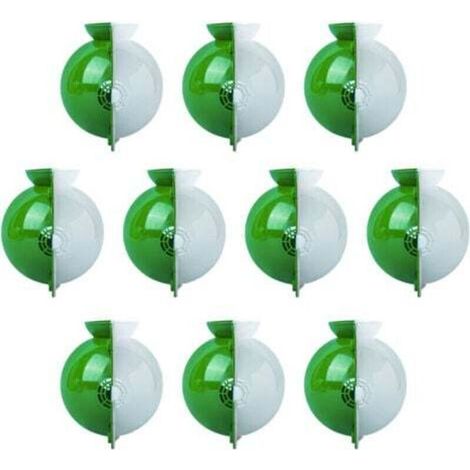 Lot de 10 boîtes de propagation de plantes à haute pression pour coupe, greffage, enracinement, boîte de jardin, arbre à haute altitude, pressage, enracinement, propagateur, boule de (1/4)