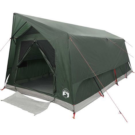 Tienda de campaña tipo túnel Verde ejército 10 personas