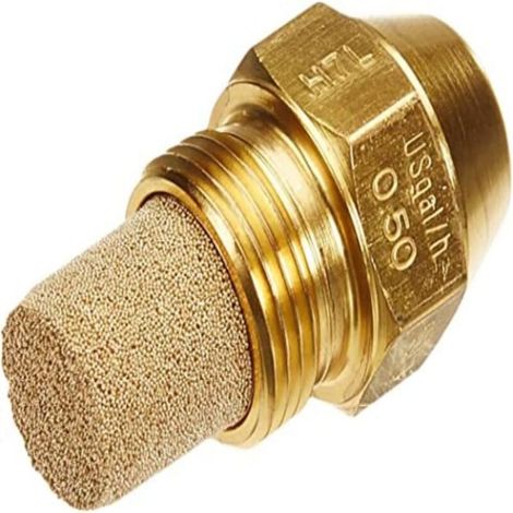 gicleur de brûleur à mazout 0,50 USgal/h, angle de 60°, type S, débit 1,87 kg/h (1/5)