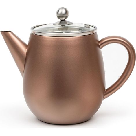 Bredemeijer Eva Tetera Acero Inoxidable 1,1 L Marrón Rojizo