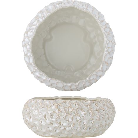 Bloomingville - Lowen Bowl - White