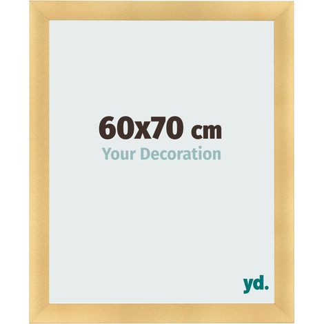 yd. - Cadre photo 60x70 - Or Mat - MDF - Pisa (1/5)